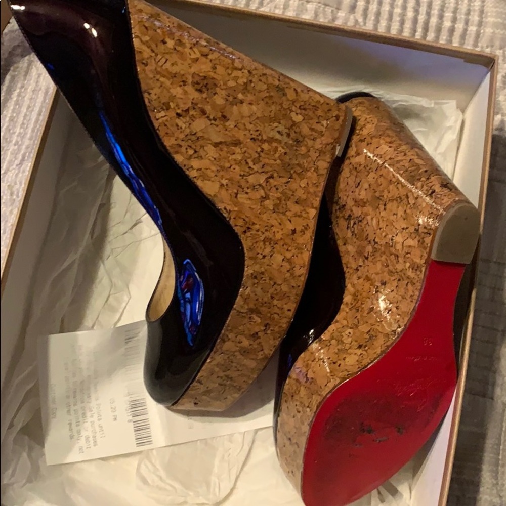 Christian Louboutin Coroclic 140 metal patent - Picture 2 of 7